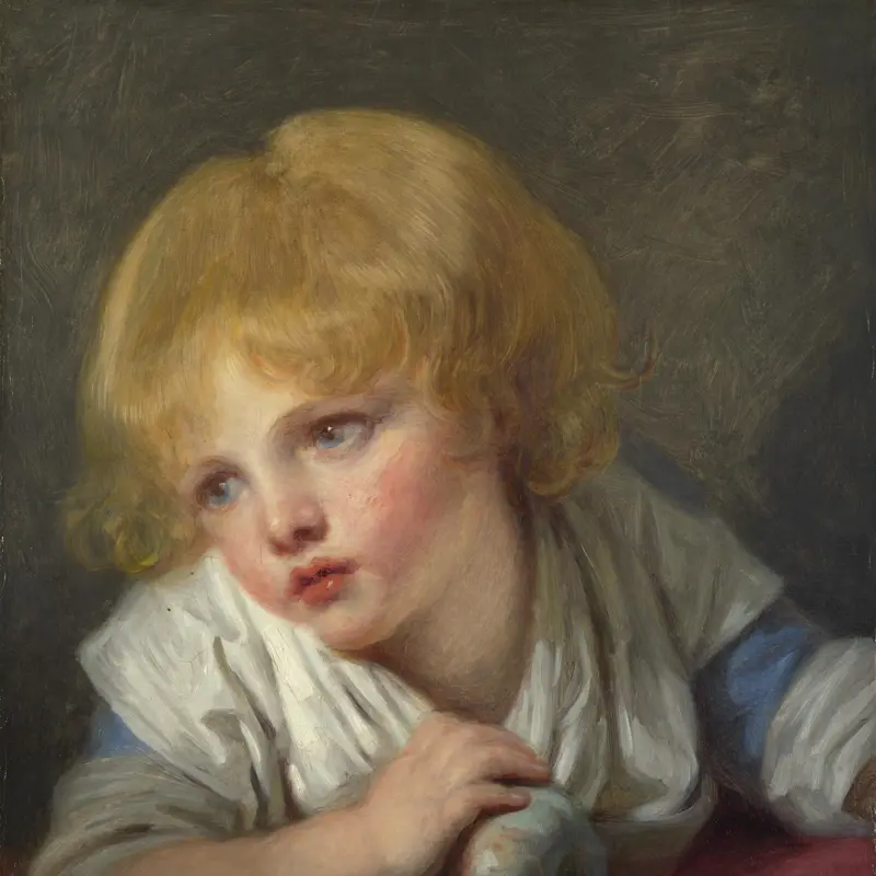 A Child with an Apple
