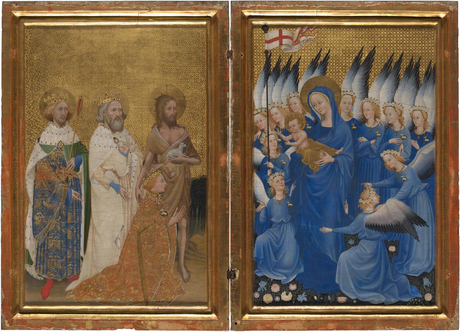 The Wilton Diptych by English or French (?)