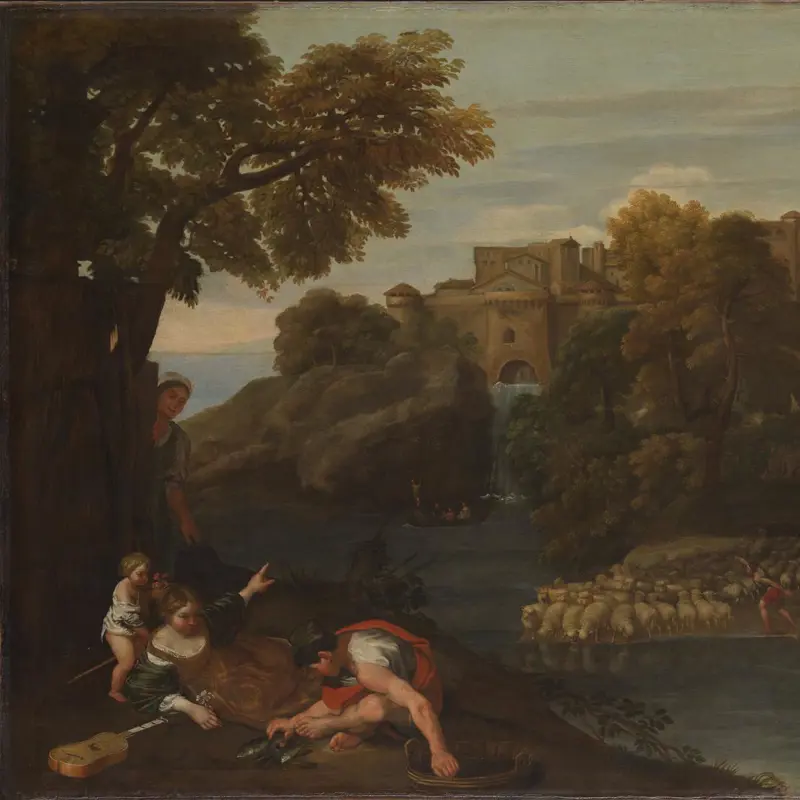 Landscape with a Fortified Town