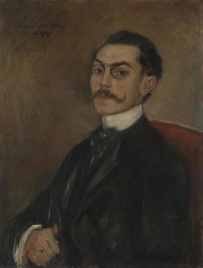 Portrait of Dr Ferdinand Mainzer by Lovis Corinth