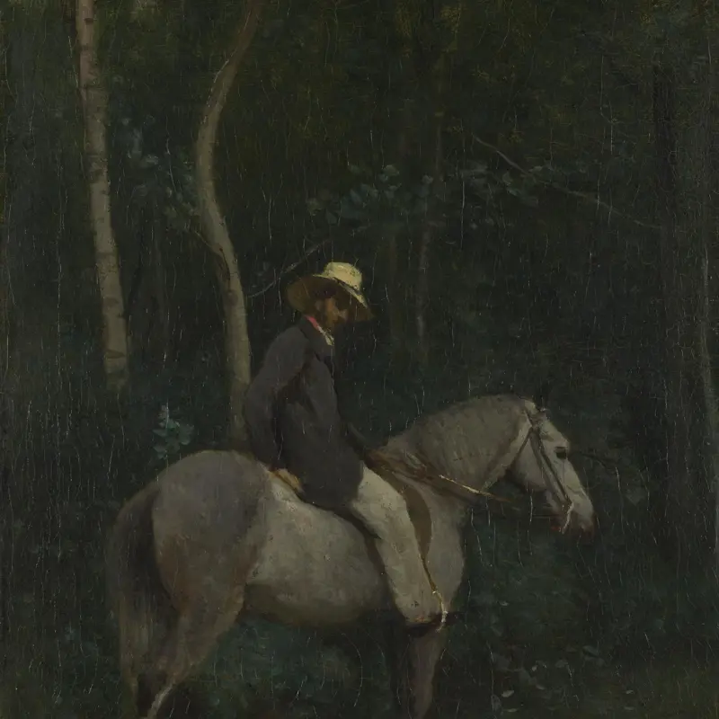 Monsieur Pivot on Horseback