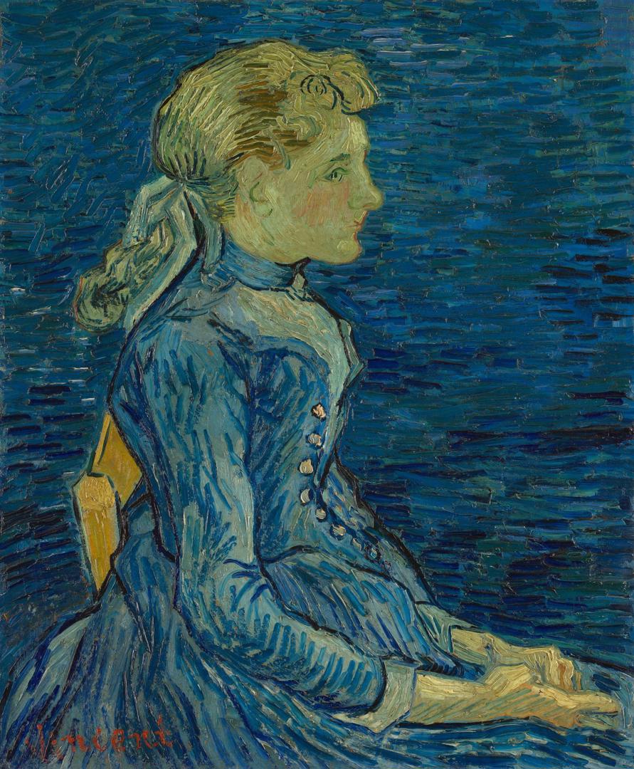 Portrait of Adeline Ravoux, the Innkeeper’s Daughter by Vincent van Gogh