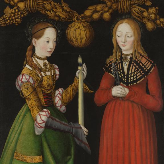 Saints Genevieve and Apollonia