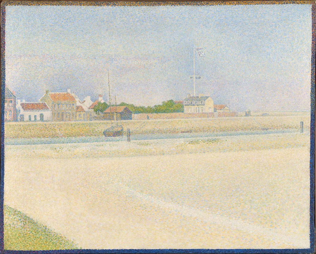 The Channel of Gravelines, Grand Fort-Philippe by Georges Seurat