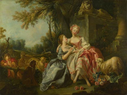 Boucher, 'The Billet-Doux', 1754