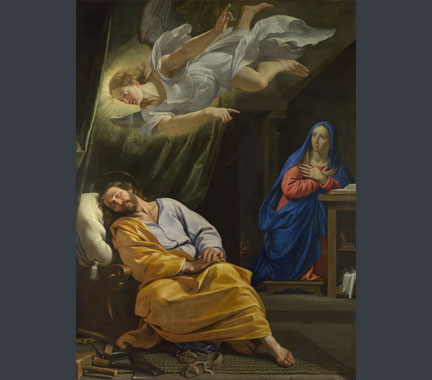 Philippe de Champaigne, The Dream of Saint Joseph