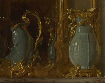 Detail from, 'The Baron de Besenval in his Salon de Compagnie', 1791