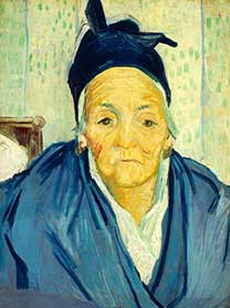 Van Gogh, 'An Old Woman from Arles', 1888