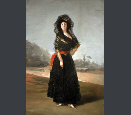 Francisco de Goya, The Duchess of Alba, 1797. On Loan from The Hispanic Society of America, New York A102 © Courtesy of The Hispanic Society of America, New York