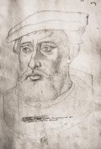 Jacques Le Boucq, Portrait of Adolf of Burgundy