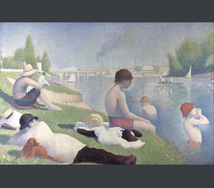 Georges Seurat: 'Bathers at Asnières', 1884