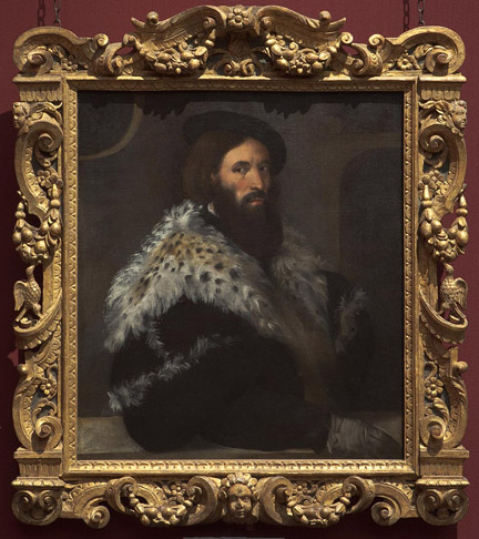 Titian, Portrait of Girolamo Fracastoro, about 1528