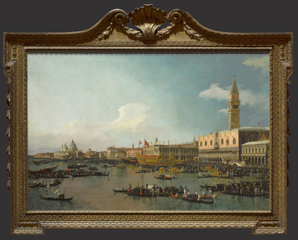 Canaletto, ‘Venice: The Basin of San Marco on Ascension Day’, about 1740
