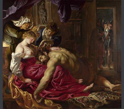 Rubens, 'Samson and Delilah' about 1609-10