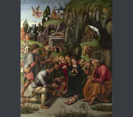 Signorelli, 'The Adoration of the Shepherds', 1496