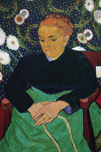Vincent van Gogh, Madame Roulin Rocking the Cradle (La Berceuse), 1889, oil on canvas. The Art Institute of Chicago, Helen Birch Bartlett Memorial Collection, 1926.200 © akg-images