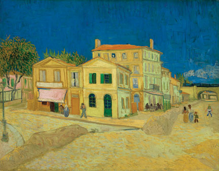 Vincent van Gogh, The Yellow House (‘The Street’), 1888, oil on canvas. © Van Gogh Museum, Amsterdam (Vincent van Gogh Foundation)