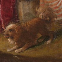 Detail from Titian, 'Diana and Actaeon', 1556-59