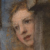 Detail from Titian, 'Diana and Actaeon', 1556-59