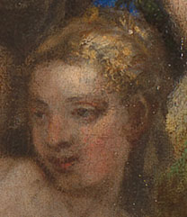 Detail from Titian, 'Diana and Actaeon', 1556-59