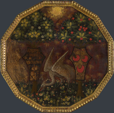 Workshop of Apollonio di Giovanni: 'Birth Tray: The Triumph of Love'