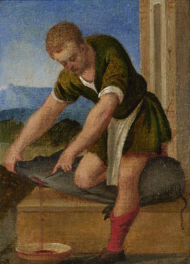 Style of Bonifazio di Pitati: 'The Labours of the Months: December'