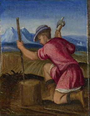 Style of Bonifazio di Pitati: 'The Labours of the Months: February'