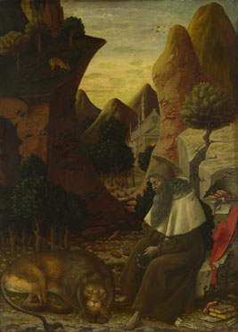 Bono da Ferrara: 'Saint Jerome in a Landscape'