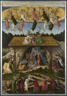 National Gallery on Botticelli Mystic Nativity Ng1034 The National Gallery London