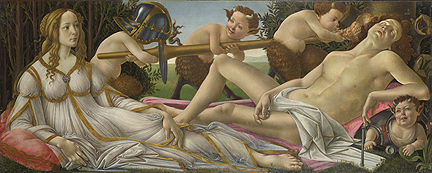 Botticelli, 'Venus and Mars', about 1485
