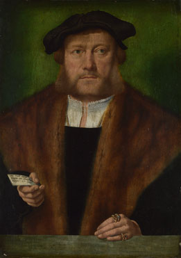 Bartholomeus Bruyn the Elder: 'A Man, probably of the Strauss Family'