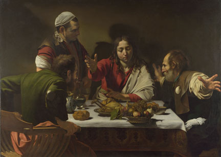 Michelangelo Merisi da Caravaggio, The Supper at Emmaus