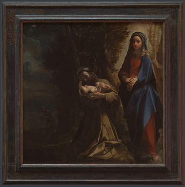 Ludovico Carracci: 'The Vision of Saint Francis'