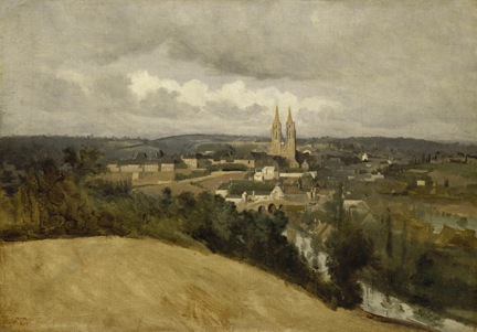 Corot, ‘View of Saint-Lô’, 1833