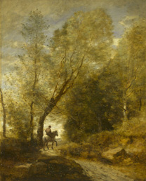 Corot, ‘The Forest at Coubron’, 1872