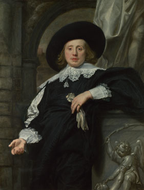 Attributed to Flemish: 'Portrait of a Man'