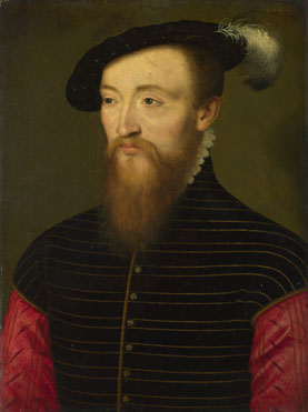 French: 'Portrait of a Man (Paul, Sire d'Andouins?)'