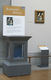 An appeal by the gallery to raise funds