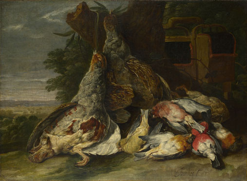 Jan Fyt: 'Dead Birds in a Landscape'