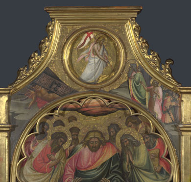 Giovanni dal Ponte: 'The Descent into Hell: Roundel above Centre Panel'