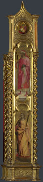 Giovanni dal Ponte: 'Saints Nicholas, Damian and Margaret: Right Pilaster'