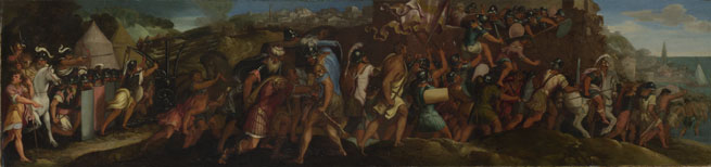 Follower of Giulio Romano: 'The Attack on Cartagena'