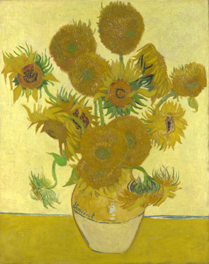  Galleries London on Vincent Van Gogh   Sunflowers   Ng3863   The National Gallery  London