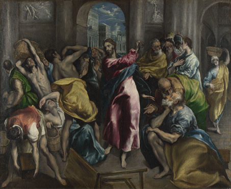 El Greco: 'Christ driving the Traders from the Temple'