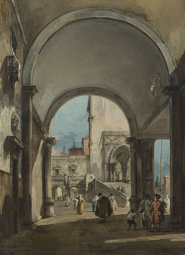 Francesco Guardi: 'An Architectural Caprice'
