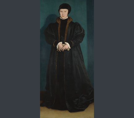 Hans Holbein the Younger, Christina of Denmark, Duchess of Milan