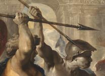 Luca Giordano, 'Perseus turning Phineas and his Followers to Stone', early 1680s