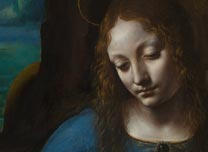 Paintings: Leonardo da Vinci 'The Virgin of the Rocks', about 1491-1508