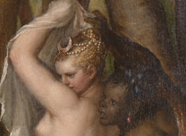 Detail from Titian, 'Diana and Actaeon', 1556-59