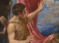 Detail from Titian, 'Diana and Actaeon', 1556-59